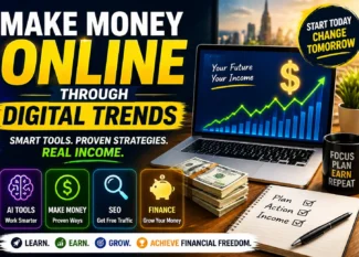Learn how to make money online through digital trends