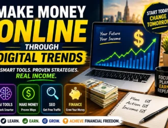 Learn how to make money online through digital trends