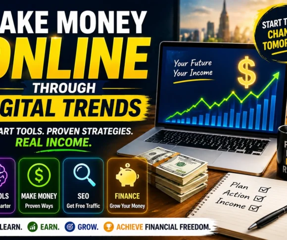 Learn how to make money online through digital trends