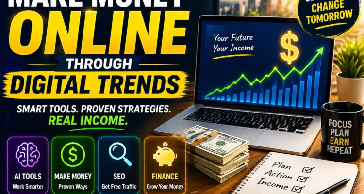 Learn how to make money online through digital trends