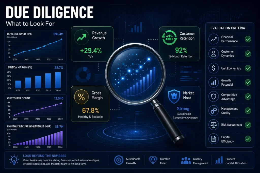 AI startup evaluation metrics and due diligence checklist for investors assessing company quality