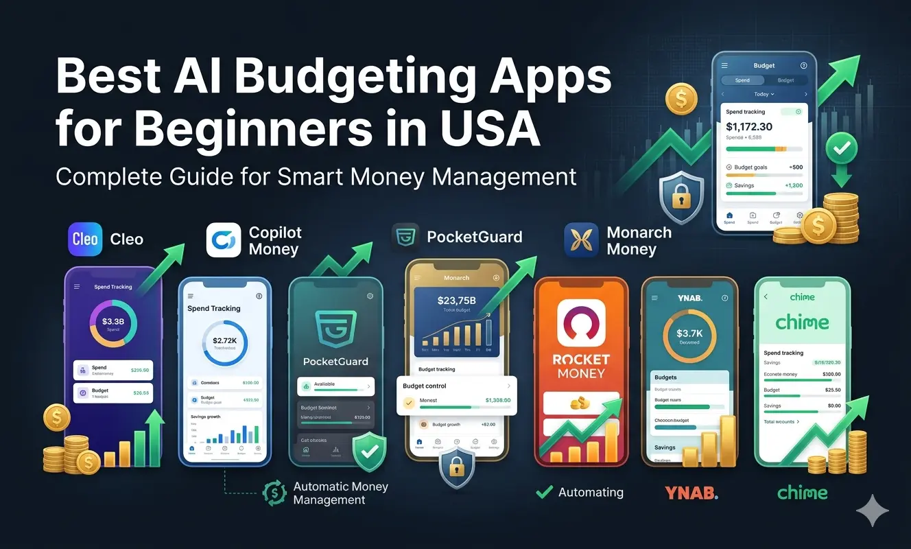 Best AI Budgeting Apps for Beginners in USA
