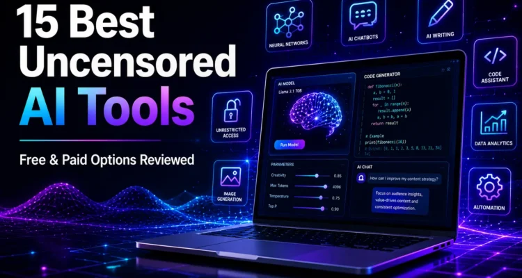 15 Best Uncensored AI Tools in 2026: Free & Paid Options Reviewed