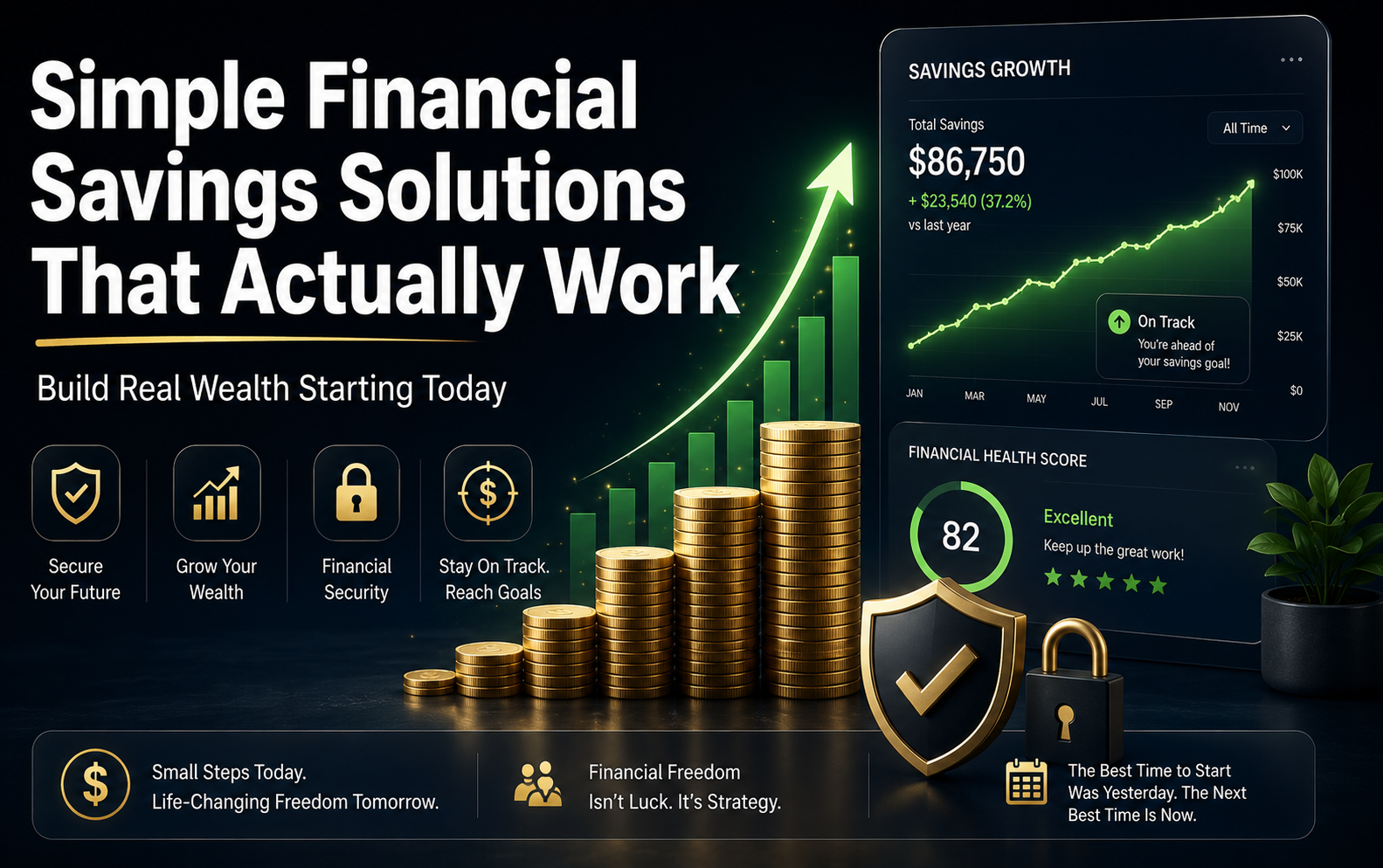 Simple Financial Savings Solutions That Actually Work