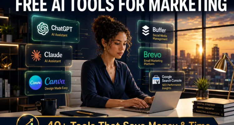 FREE AI TOOLS FOR MARKETING: 40+ TOOLS THAT ACTUALLY HELP IMPROVE RESULTS IN 2026